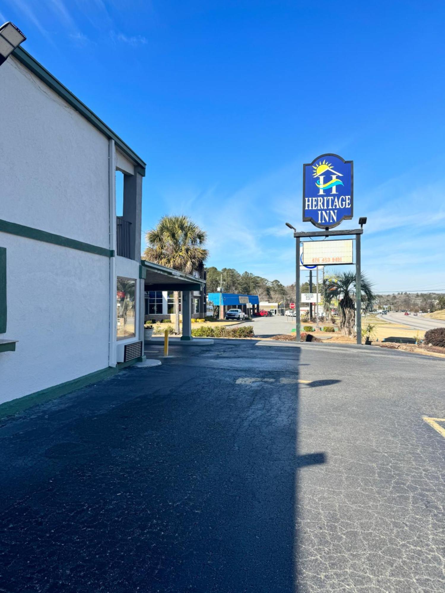 Heritage Inn Milledgeville Esterno foto